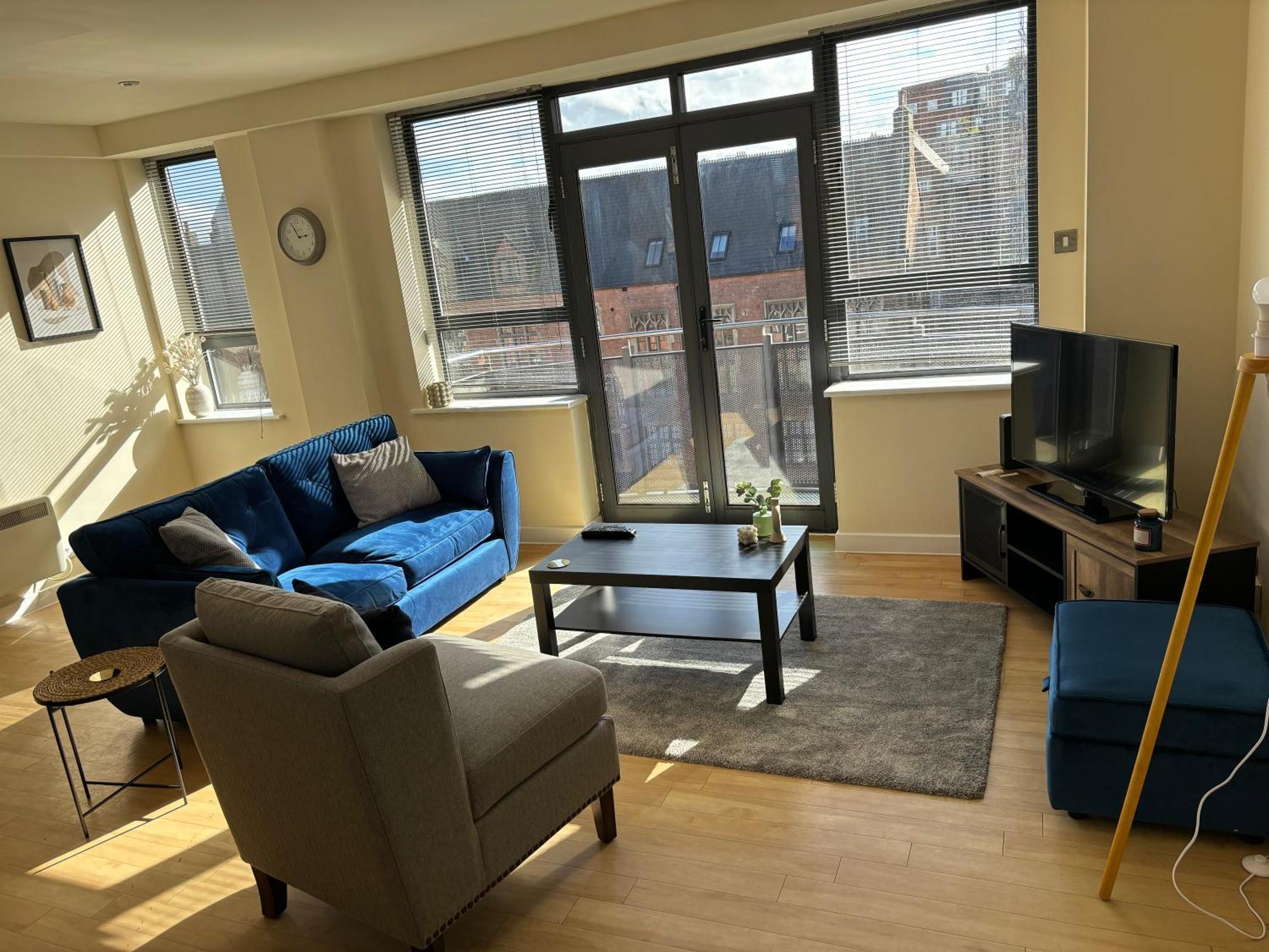 Modern 2 Bdr Flat In Nottingham City Centre With Free Parking מראה חיצוני תמונה